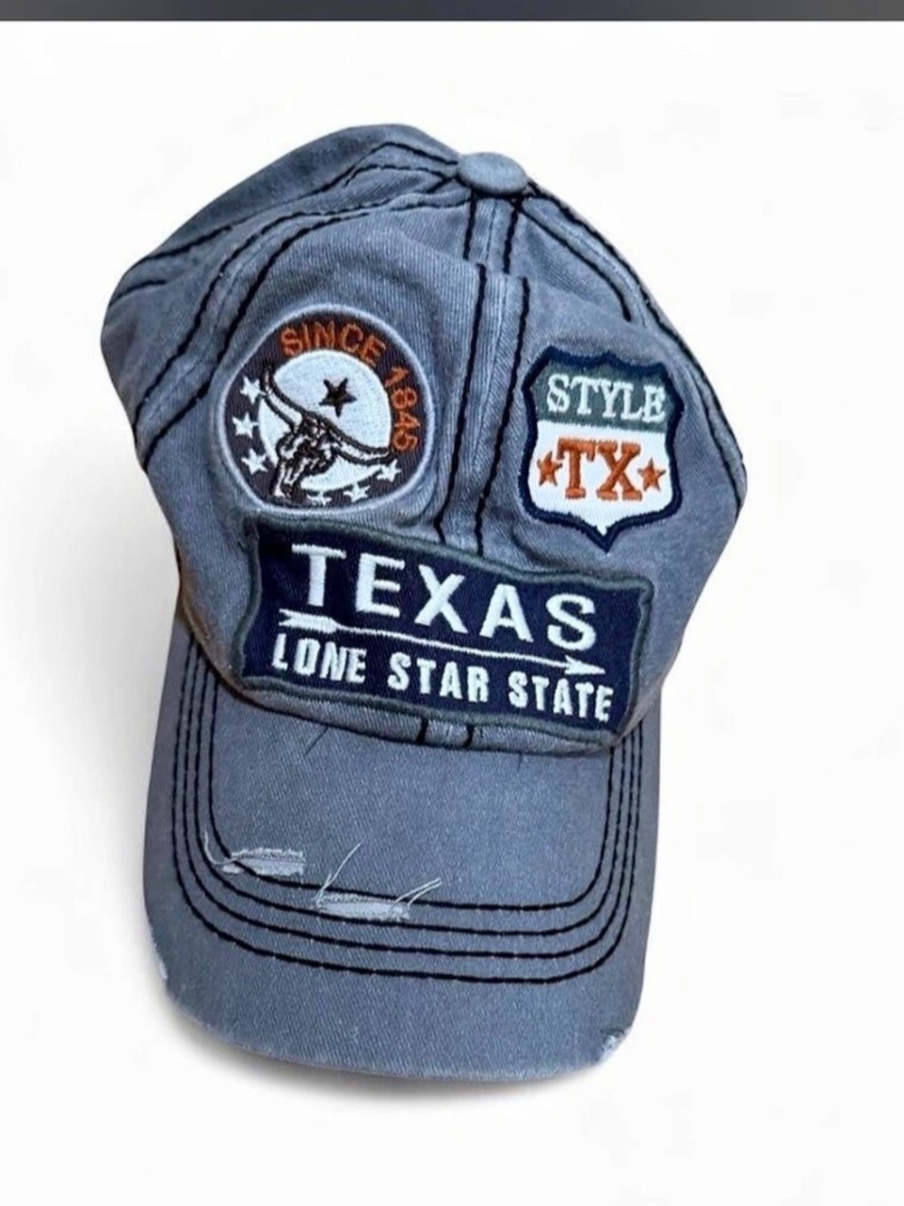 Texas Lone Star State Cap Blue
